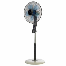 FLOOR STANDING FAN 40 CM 5 BLADES SILENT WITH REMOTE CONTROL H113/147 CM TIMER