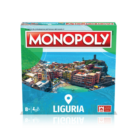 Toys MONOPOLY - THE MOST BEAUTIFUL VILLAGES IN ITALY - LIGURIA