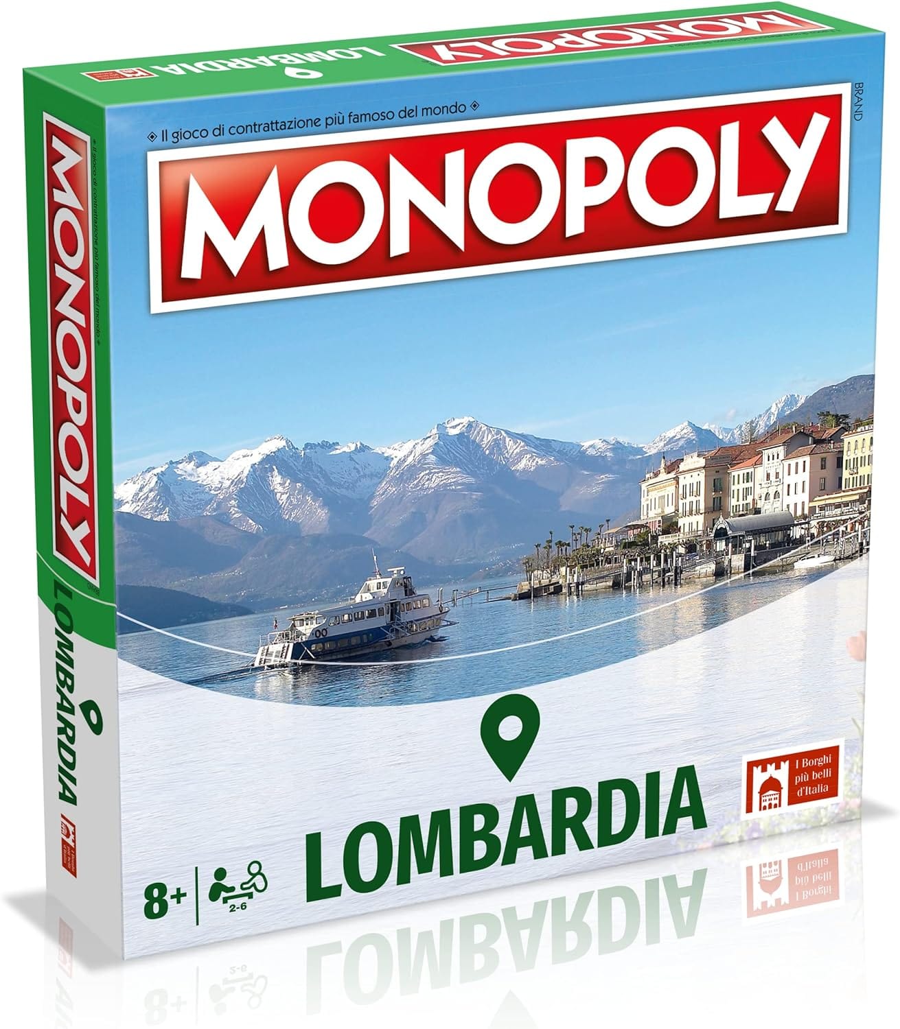 Toys MONOPOLY - THE MOST BEAUTIFUL VILLAGES IN ITALY - LOMBARDY