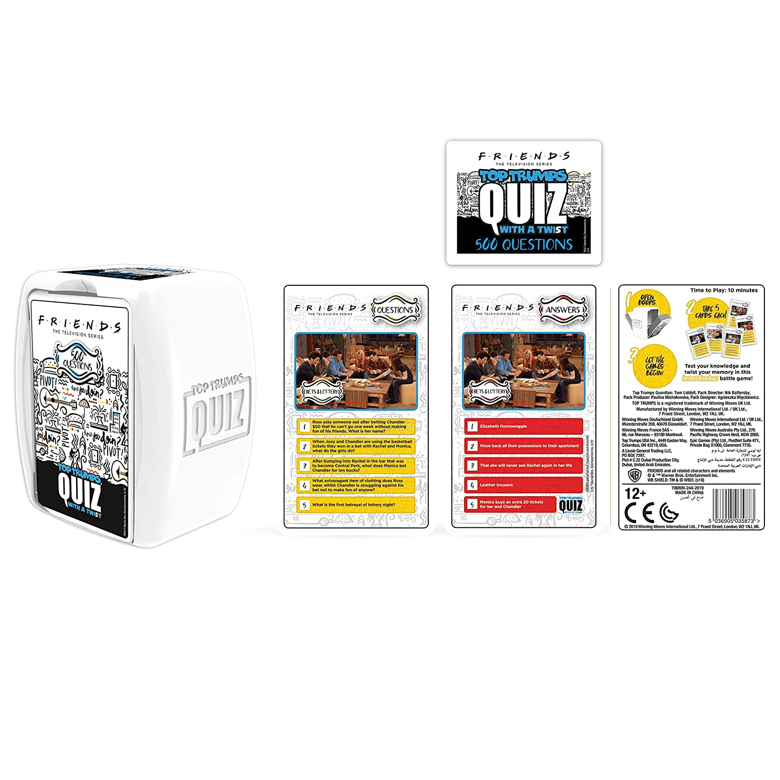 Toys Top Trumps Quiz Friends - Ed. Italiana (It)