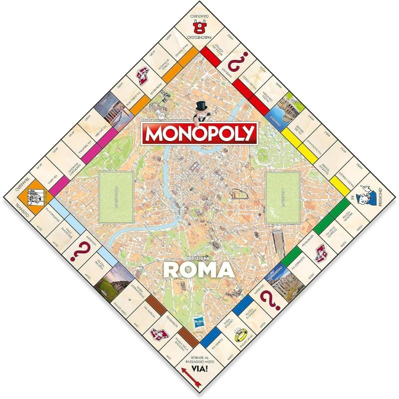 Toys MONOPOLY - ROME EDITION