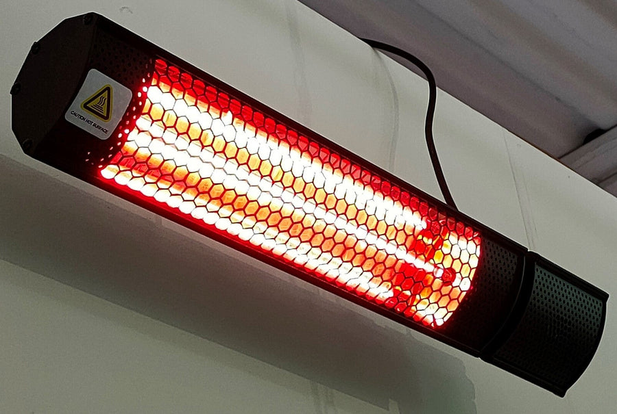 Bricocenter HANGING INFRARED HEATER WITH REMOTE CONTROL RPT-XDY 2000W