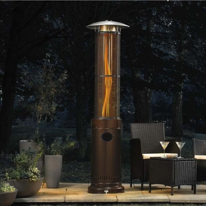 Outdoor open-flame heater – maximum output 11 kW –