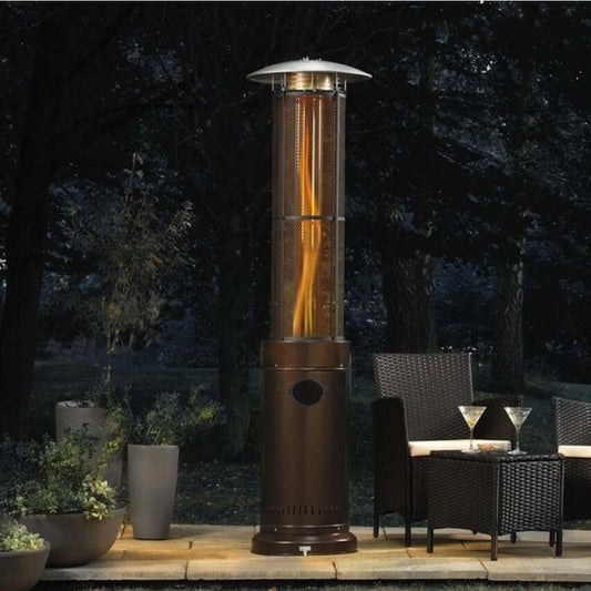Outdoor open-flame heater – maximum output 11 kW –