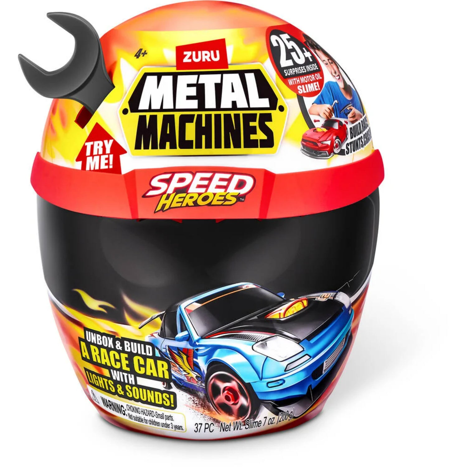 Metal Machines - Speed Hero Helmet Playset