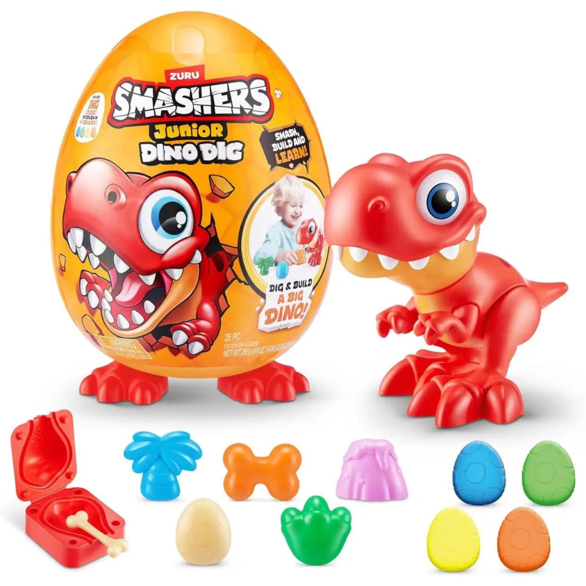 Smashers Junior - Uovo Dino Large