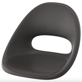 ELDBERGET seat shell, dark grey, 53x41x53 cm