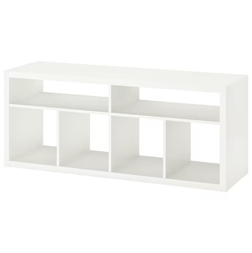 KALLAX - TV bench, white, 147x60 cm