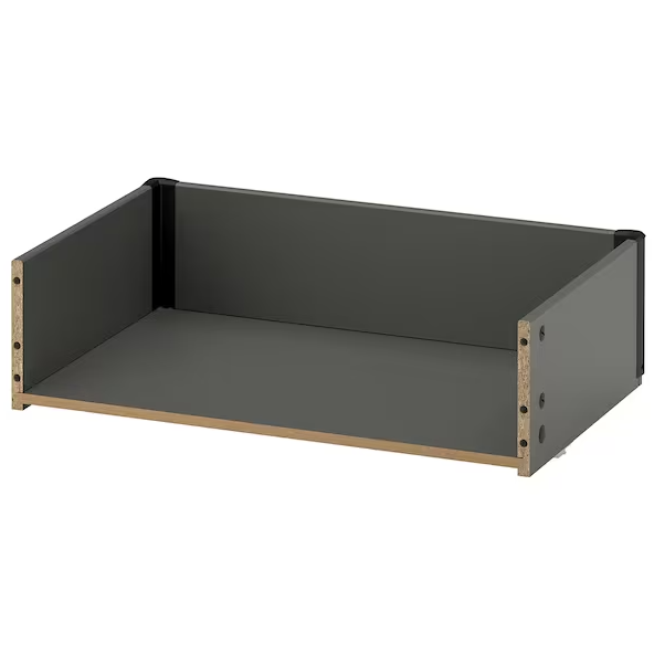 BESTÅ - Drawer frame, dark grey, 60x15x40 cm - best price from Maltashopper.com 10538948