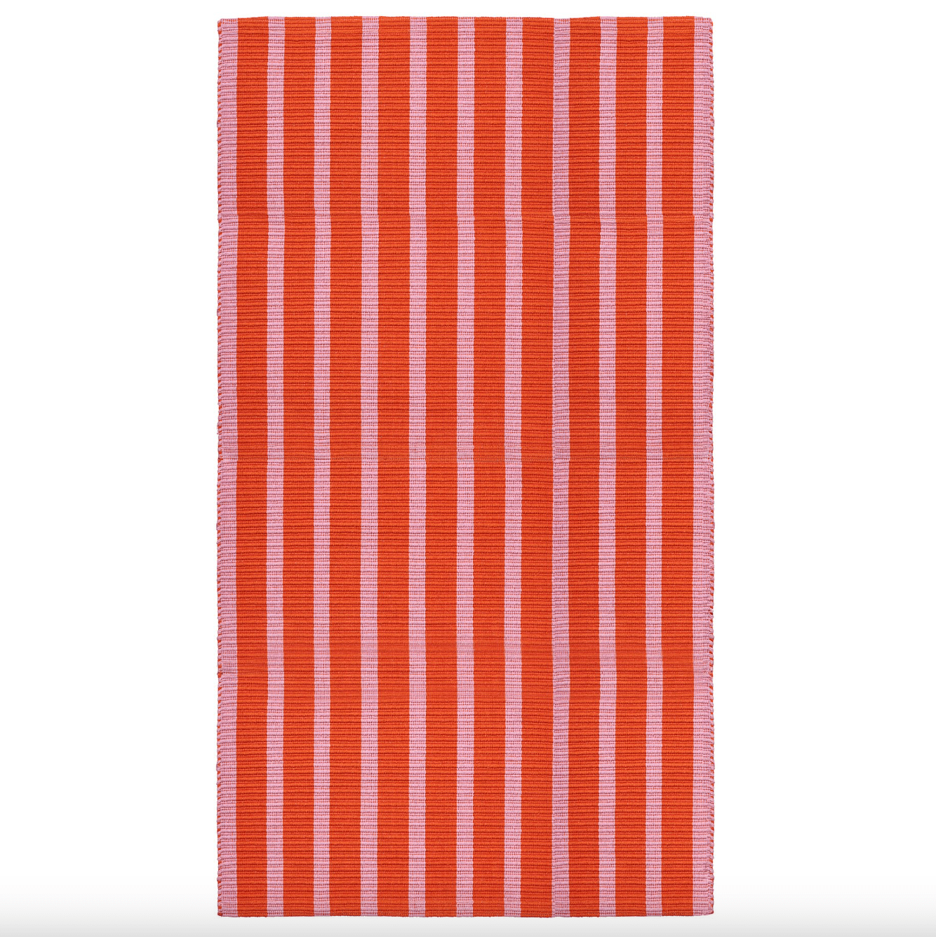 Ikea VÄGSKYLT - Rug, flatwoven, pink/orange, 80x150 cm