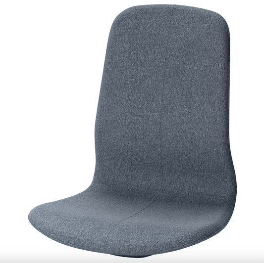 Ikea LÅNGFJÄLL - High-backed seat, Gunnared blue