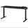 MITTZON underframe for desk, black, 120/140/160x60 cm