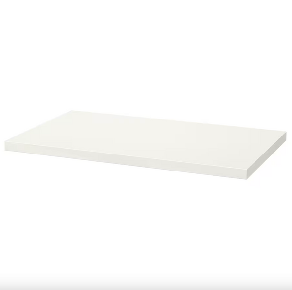 PÅHL - Desk top, white, 96x58 cm