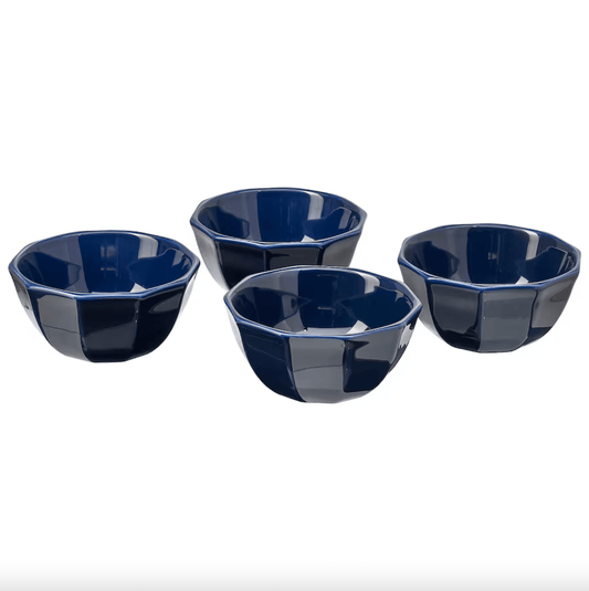 Ikea STRIMMIG - Bowl, stoneware blue, 15 cm