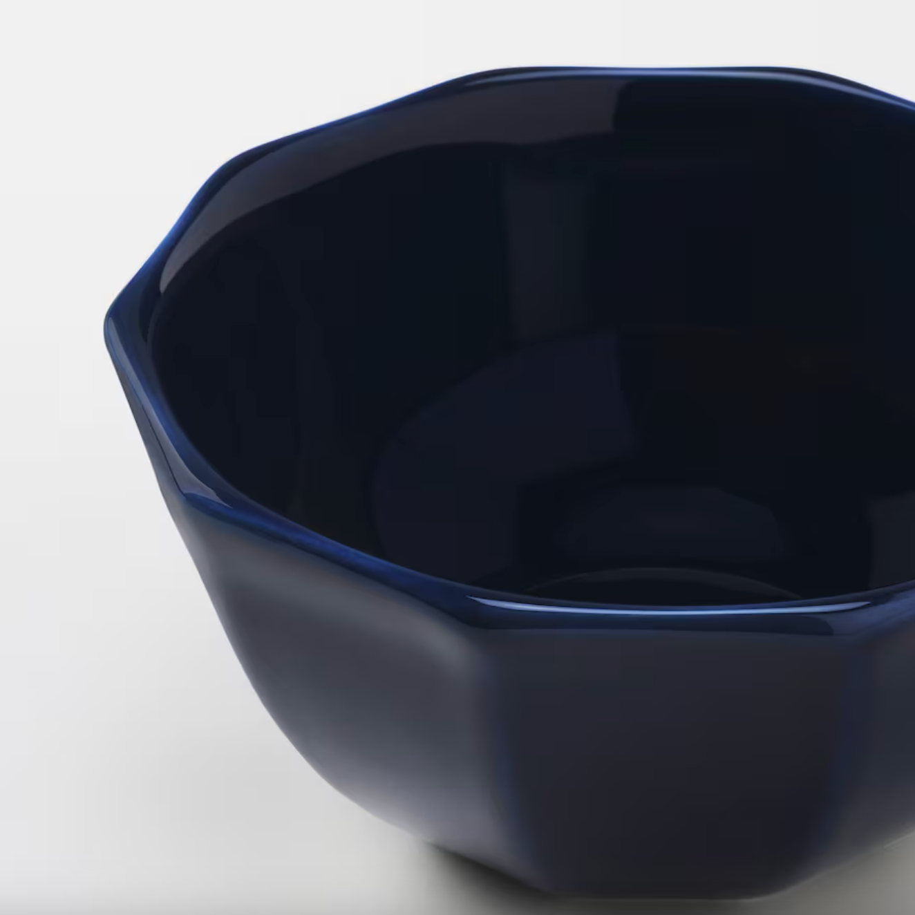 STRIMMIG - Bowl, stoneware blue, 15 cm