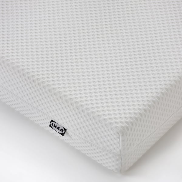 ÅBYGDA foam mattress, medium firm/white, 90x200 cm
