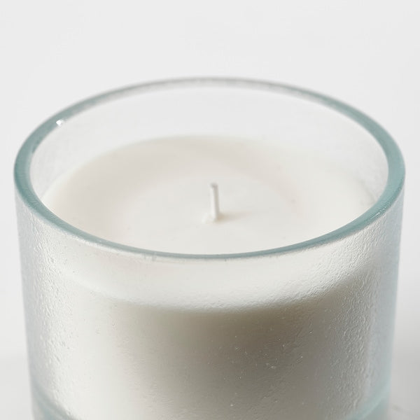 ADLAD - Scented candle in glass, Scandinavian Woods/white, 50 hr