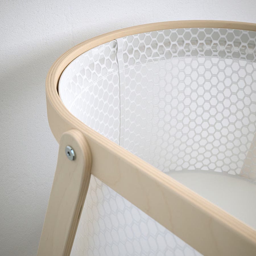Ikea ÄLSKVÄRD Cradle, birch, 40x73 cm