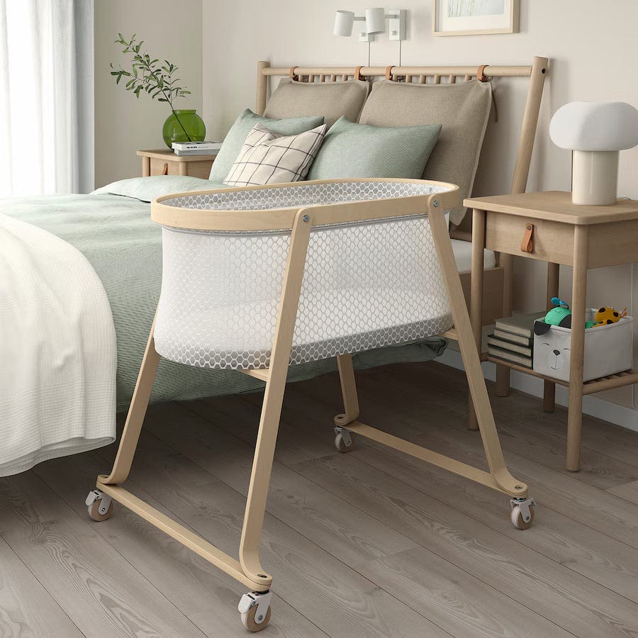 Ikea ÄLSKVÄRD Cradle, birch, 40x73 cm