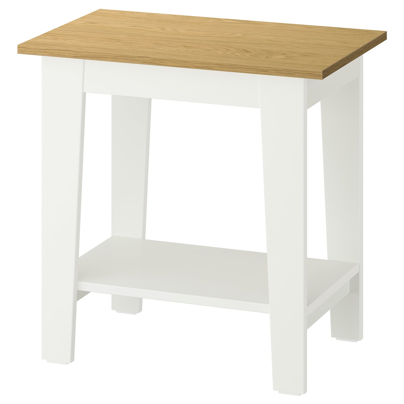 ÄMMARYD side table, white, 59x40 cm