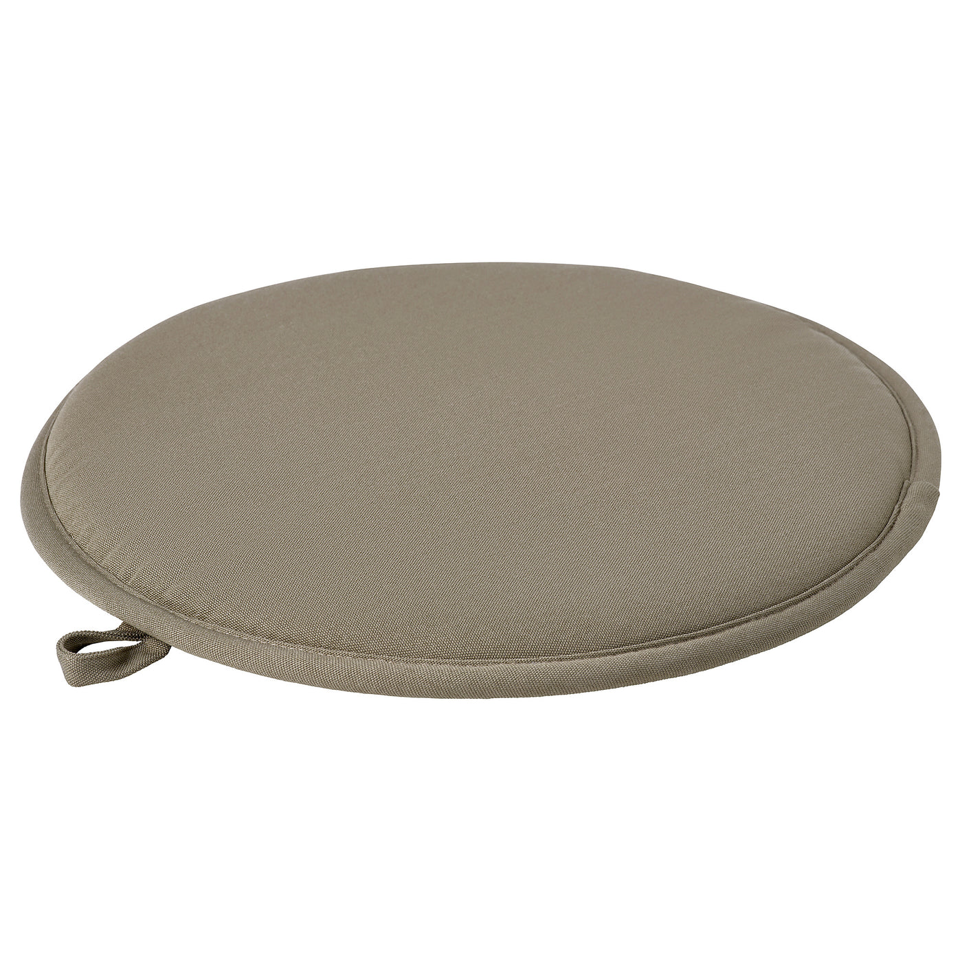 ÄNGSFRÄKEN chair pad, dark beige/in/outdoor, 36 cm