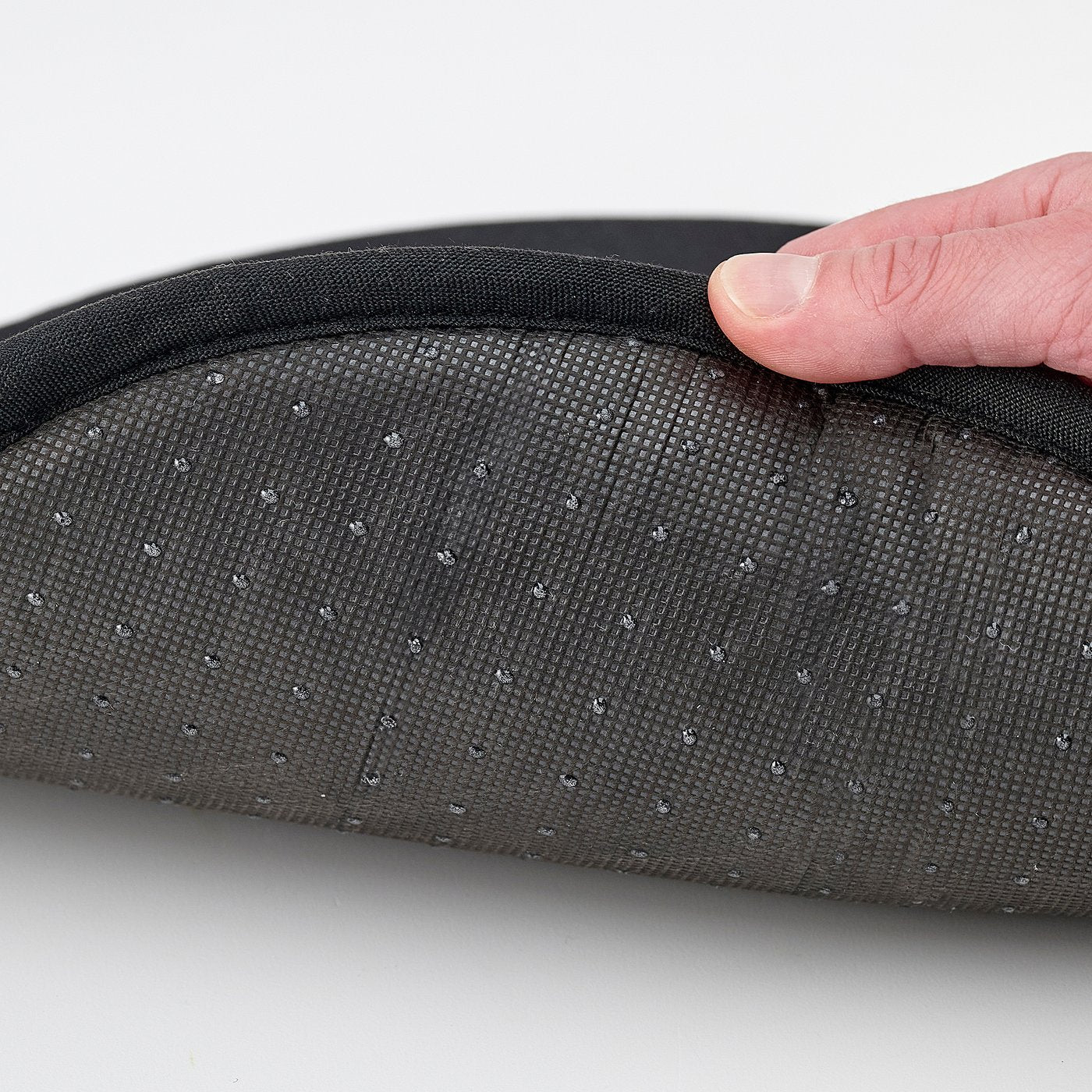 ÄNGSFRÄKEN chair pad, black/in/outdoor, 36 cm