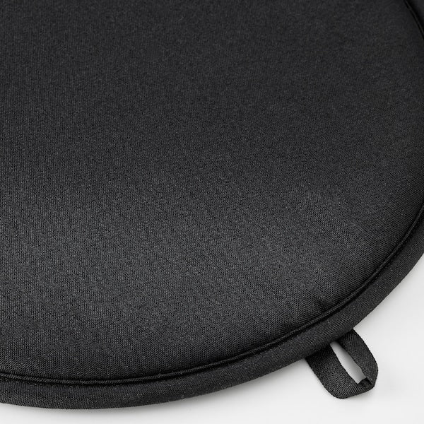 ÄNGSFRÄKEN - Chair cushion, black,36 cm