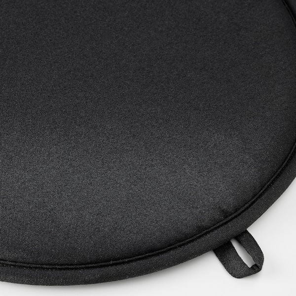 Ikea ÄNGSFRÄKEN - Chair cushion, black,36 cm