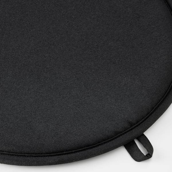 ÄNGSFRÄKEN chair pad, black, 36 cm