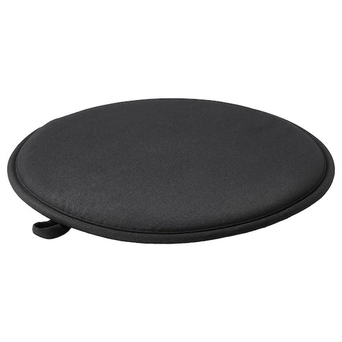 ÄNGSFRÄKEN - Chair cushion, black,36 cm