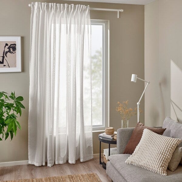 Ikea ÄNGSFRYLE - Thin awning, 1 sheet, white,300x300 cm