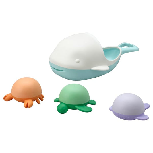 ÄNGSHUMLA - Bath toy, 4 pieces