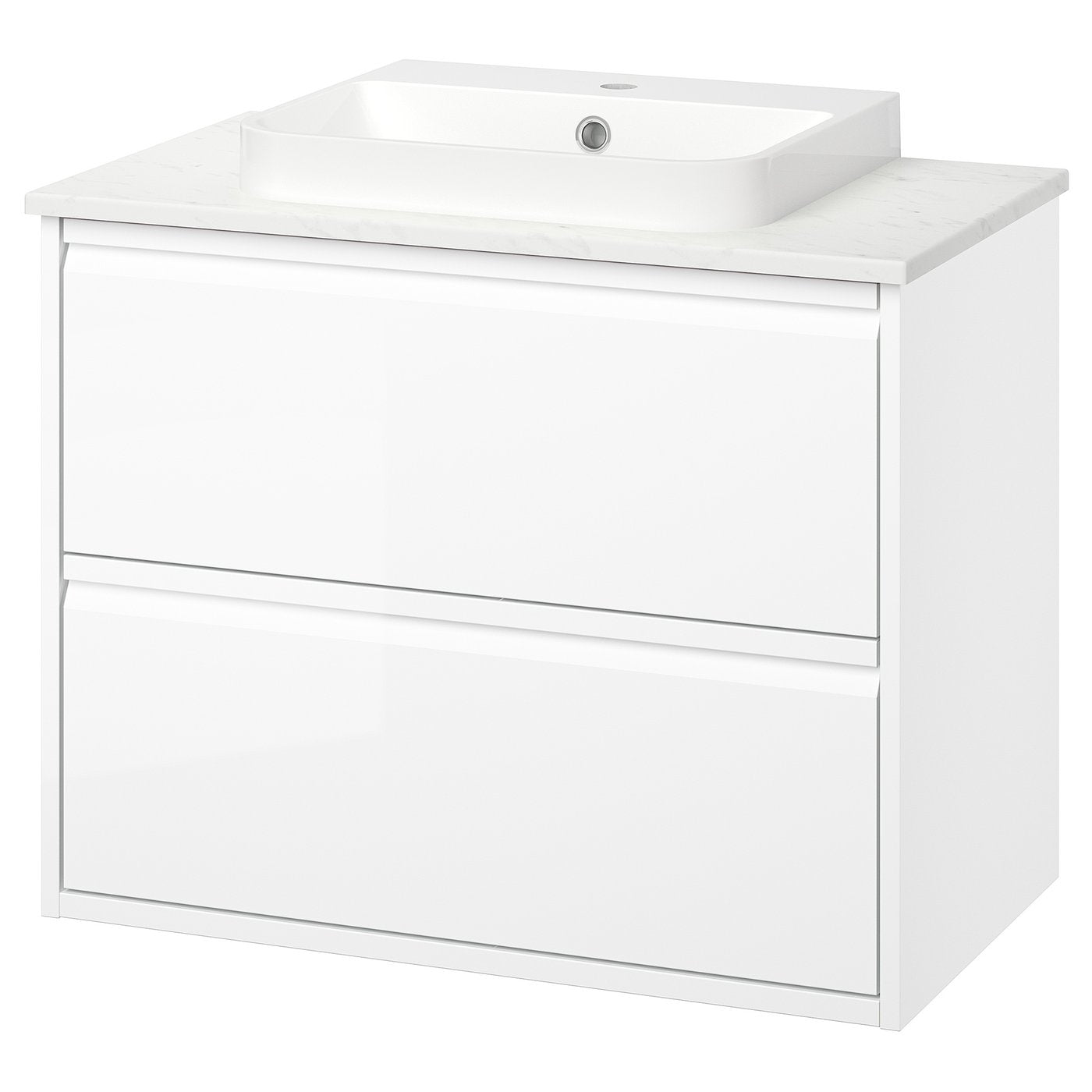 ÄNGSJÖN / BACKSJÖN wash-stnd w drawers/wash-basin, 82.0x70.8x49.0 cm