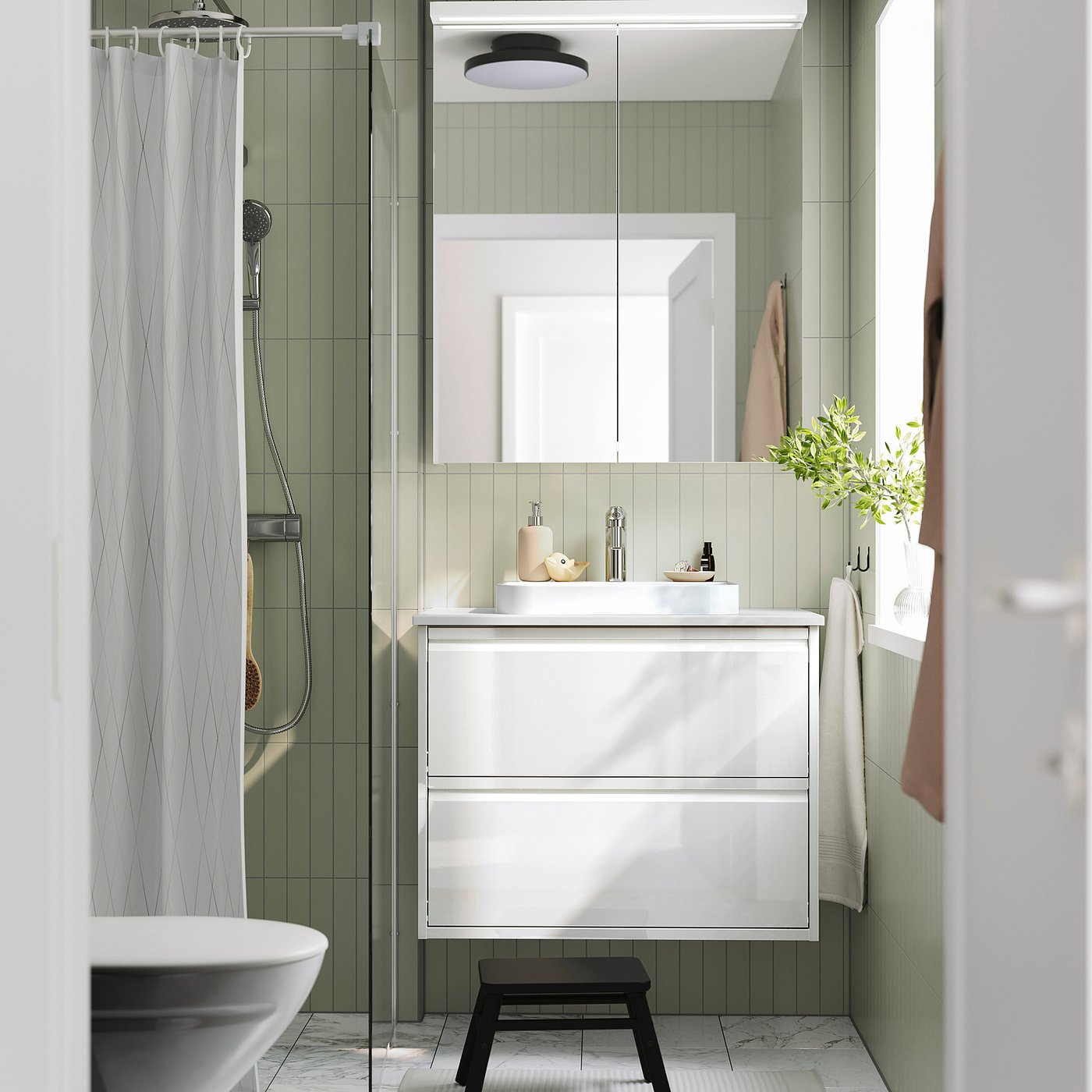 ÄNGSJÖN / BACKSJÖN wash-stnd w drawers/wash-basin, 82.0x70.8x49.0 cm
