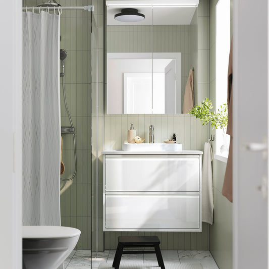 ÄNGSJÖN / BACKSJÖN wash-stnd w drawers/wash-basin, 82.0x70.8x49.0 cm