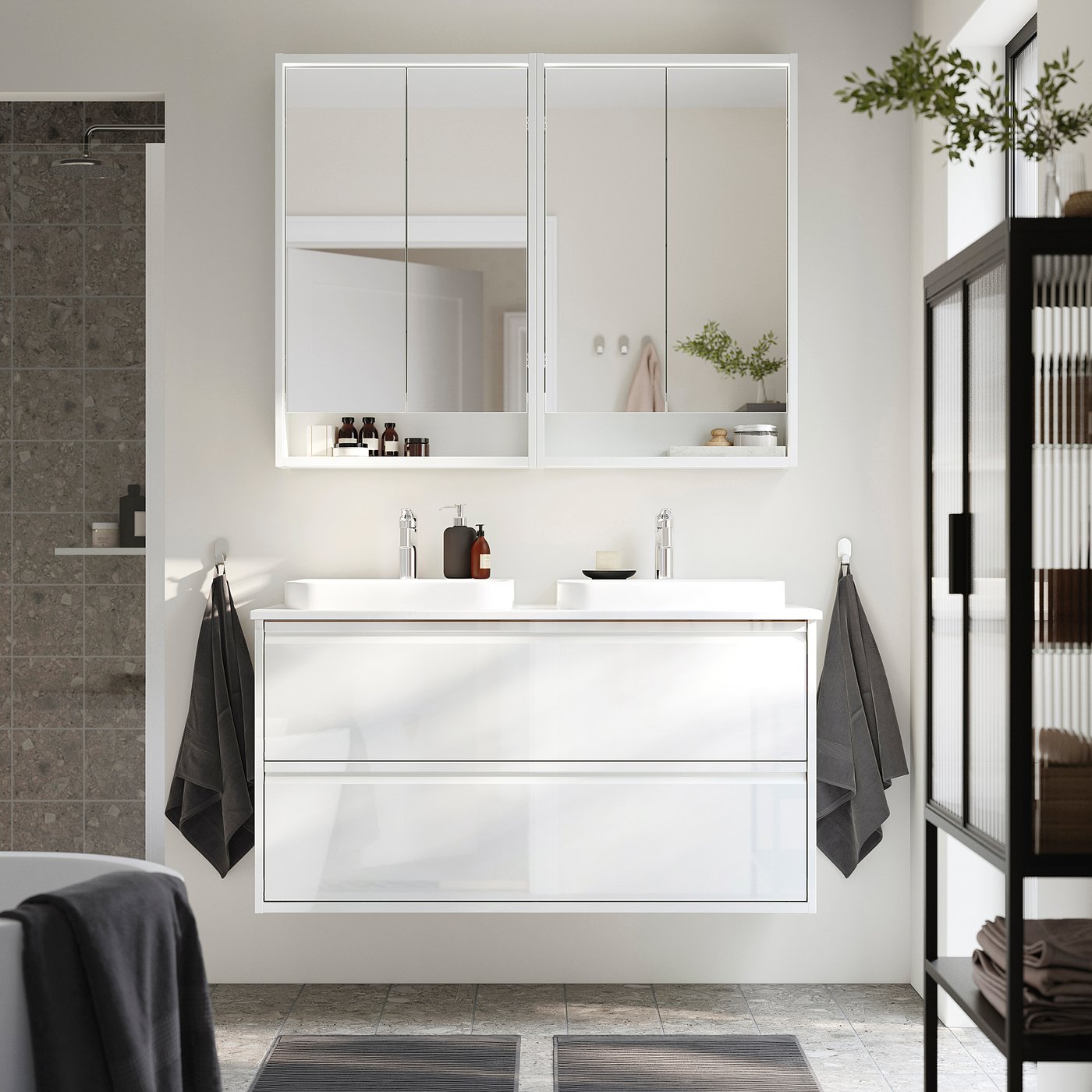 ÄNGSJÖN / BACKSJÖN wash-stnd w drawers/wash-basin, 122.0x70.8x49.0 cm