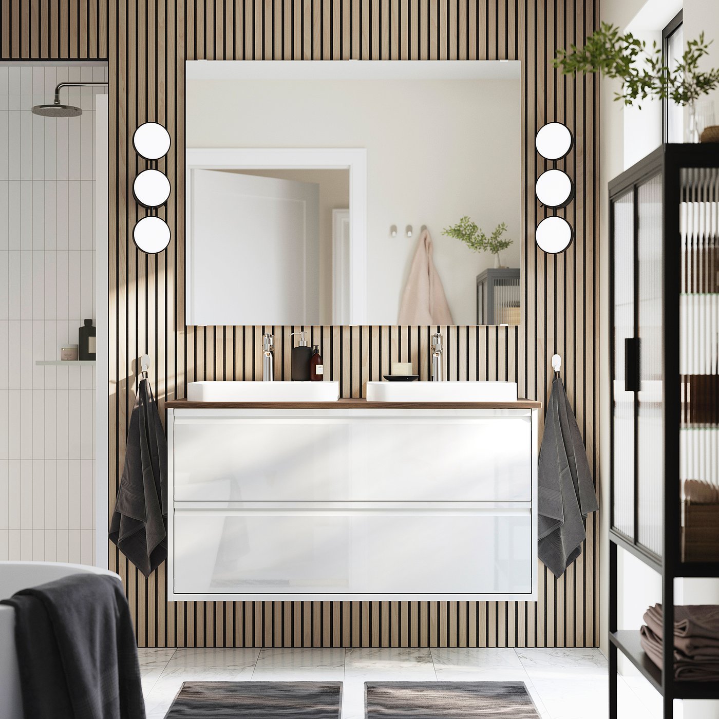 ÄNGSJÖN / BACKSJÖN wash-stnd w drawers/wash-basin, 122.0x70.8x49.0 cm