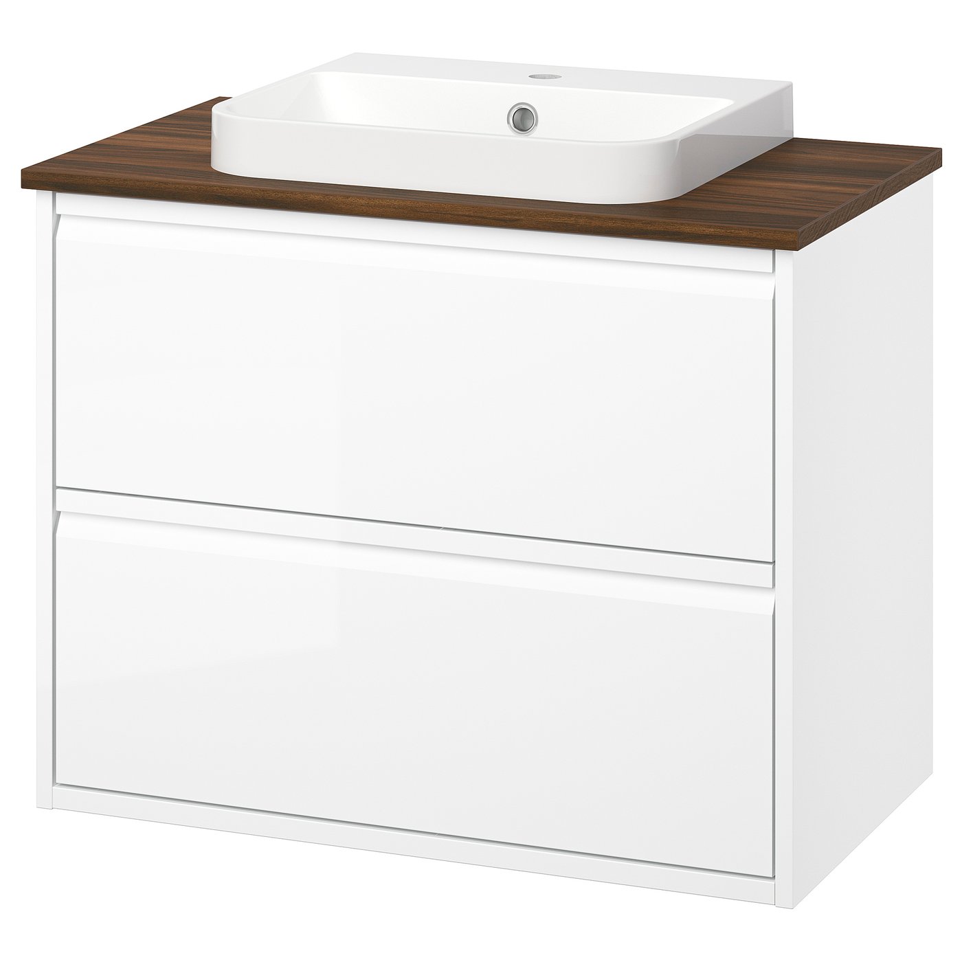 ÄNGSJÖN / BACKSJÖN wash-stnd w drawers/wash-basin, 82.0x70.8x49.0 cm