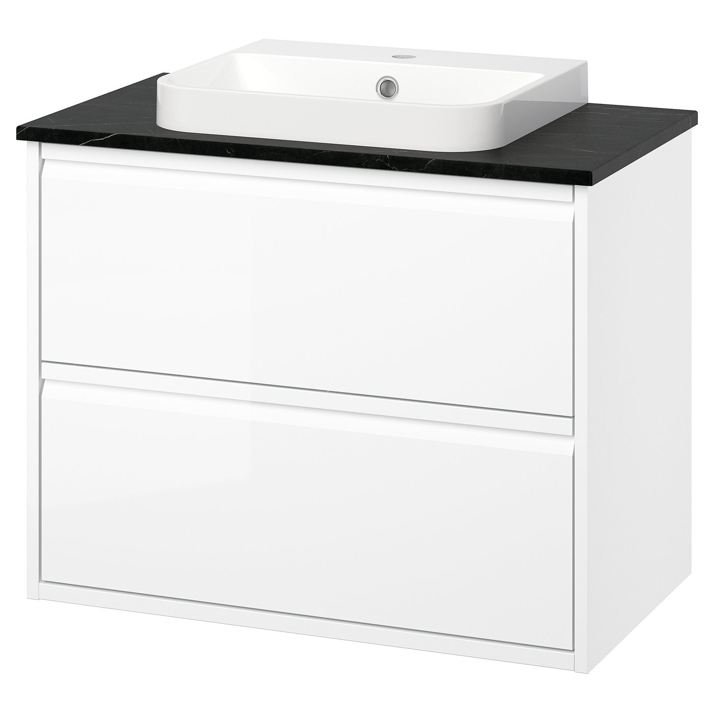 ÄNGSJÖN / BACKSJÖN wash-stnd w drawers/wash-basin, 82.0x70.8x49.0 cm