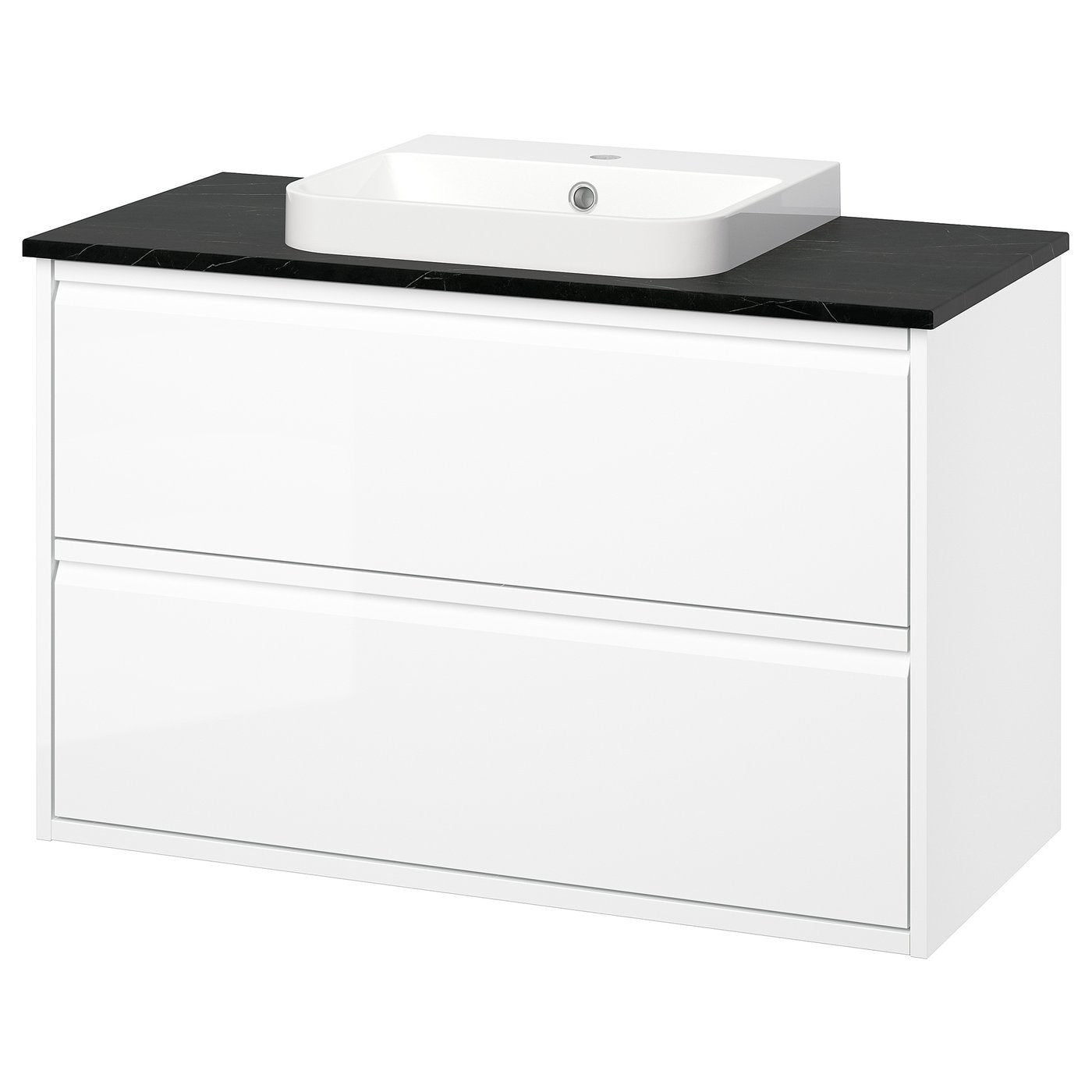 ÄNGSJÖN / BACKSJÖN wash-stnd w drawers/wash-basin, 102.0x70.8x49.0 cm