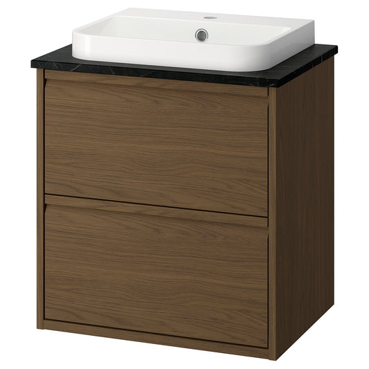 ÄNGSJÖN / BACKSJÖN wash-stnd w drawers/wash-basin, 62.0x70.8x49.0 cm