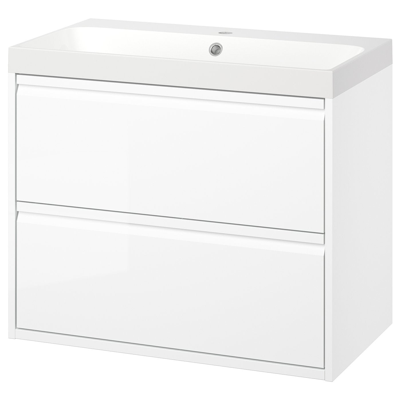 ÄNGSJÖN / BACKSJÖN wash-stnd w drawers/wash-basin, 80.2x68.8x47.5 cm