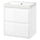 ÄNGSJÖN / BACKSJÖN wash-stnd w drawers/wash-basin, 60.2x68.8x47.5 cm