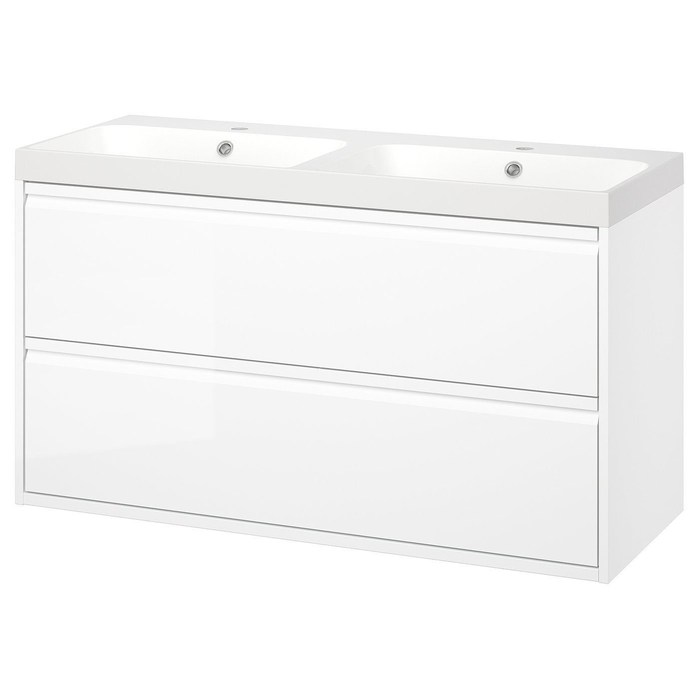 ÄNGSJÖN / BACKSJÖN wash-stnd w drawers/wash-basin, 120.2x68.8x47.5 cm
