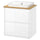 ÄNGSJÖN / BACKSJÖN wash-stnd w drawers/wash-basin, 62.0x70.8x49.0 cm
