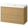 ÄNGSJÖN / BACKSJÖN wash-stnd w drawers/wash-basin, 100.2x68.8x47.5 cm