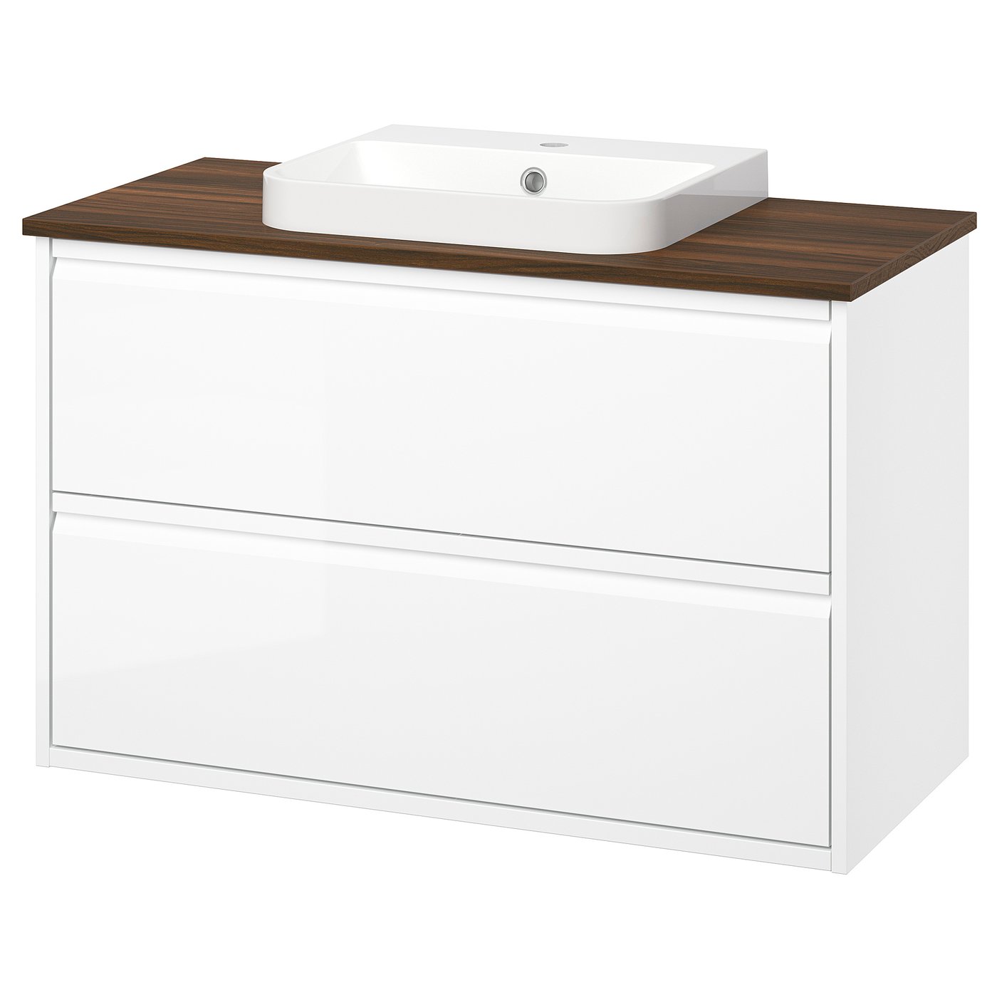 ÄNGSJÖN / BACKSJÖN wash-stnd w drawers/wash-basin, 102.0x70.8x49.0 cm