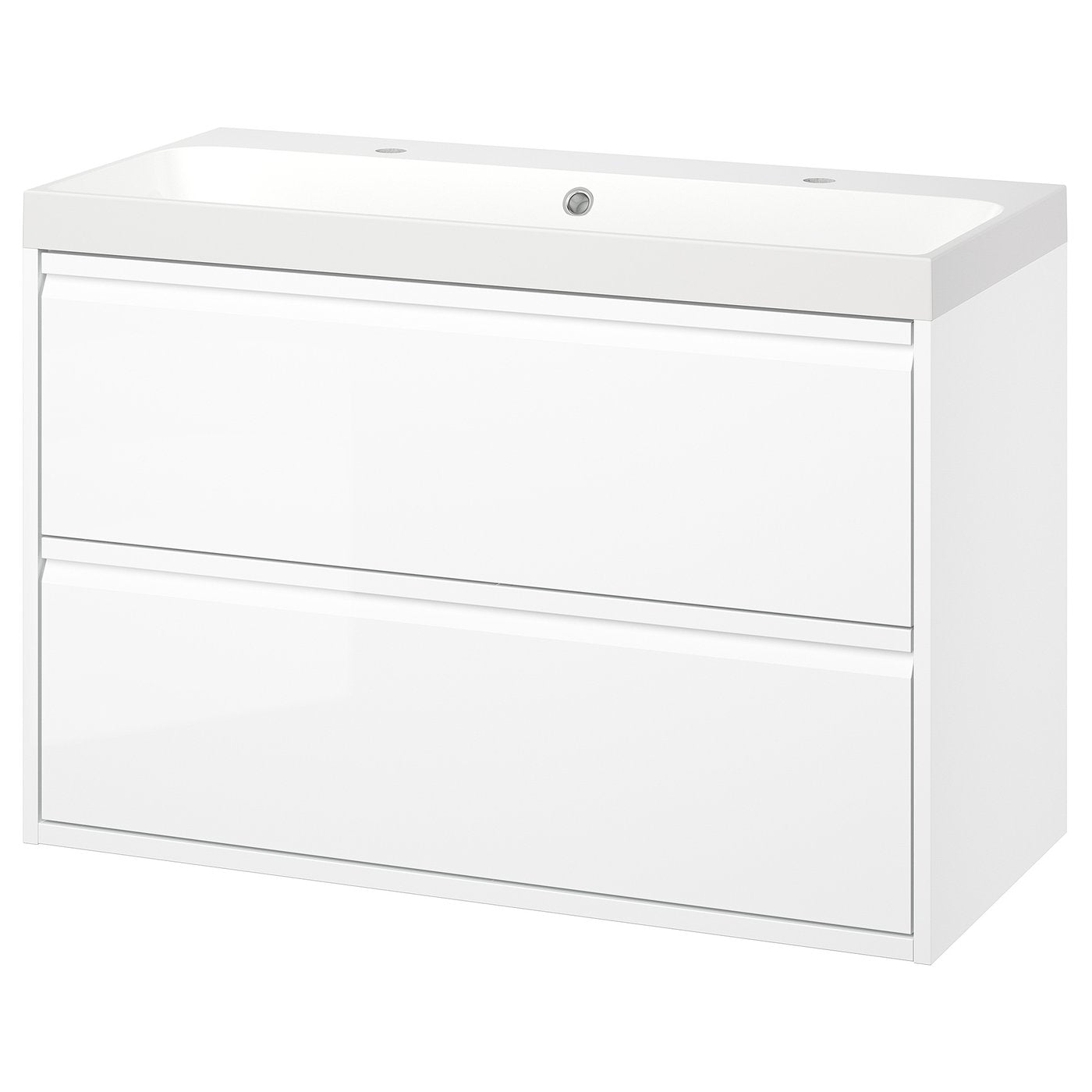 ÄNGSJÖN / BACKSJÖN wash-stnd w drawers/wash-basin, 100.2x68.8x47.5 cm