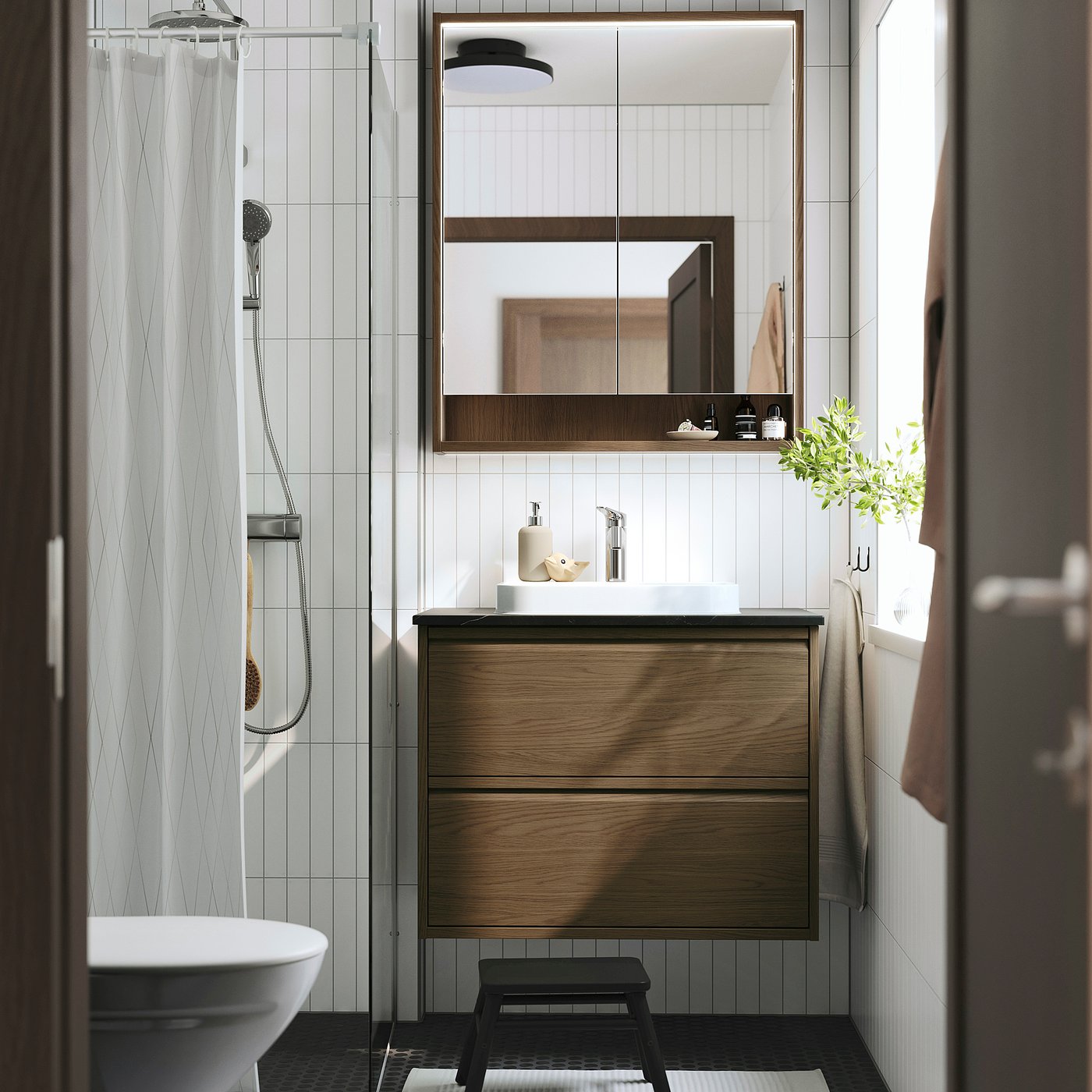 ÄNGSJÖN / BACKSJÖN wash-stnd w drawers/wash-basin, 82.0x70.8x49.0 cm