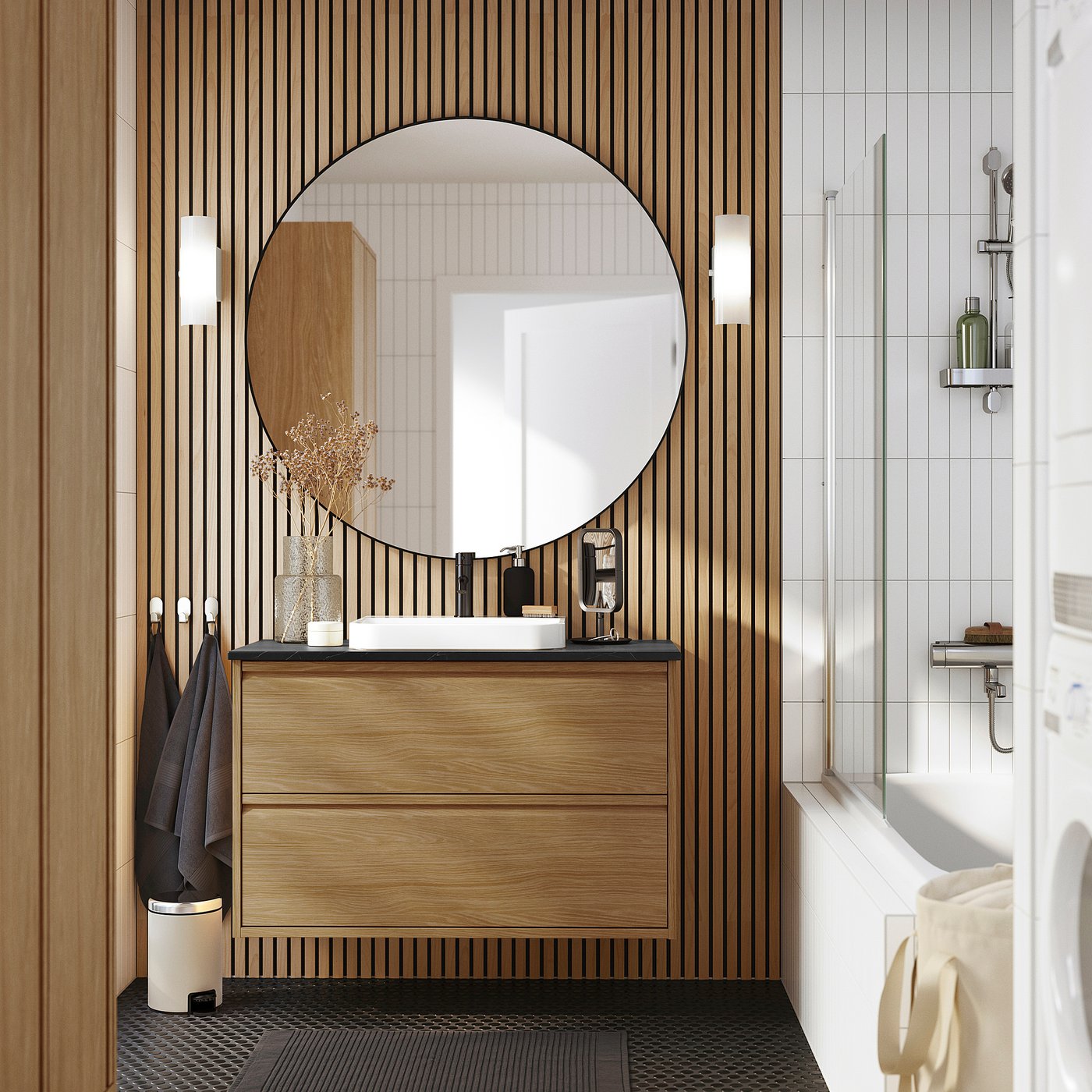 ÄNGSJÖN / BACKSJÖN wash-stnd w drawers/wash-basin, 102.0x70.8x49.0 cm